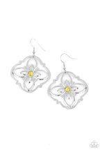 Load image into Gallery viewer, Treasure Grove Yellow Earrings