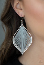 Load image into Gallery viewer, String Theory Silver Earrings