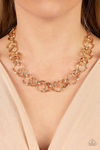 Load image into Gallery viewer, Center of My Universe Gold Necklace