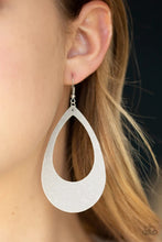 Load image into Gallery viewer, What a Natural Silver Leather Earrings