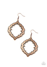 Load image into Gallery viewer, Taj Mahal Majesty Copper Earrings