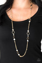 Load image into Gallery viewer, Stylishly Steampunk Gold Necklace