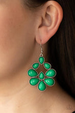 Load image into Gallery viewer, In Crowd Couture Green Earrings