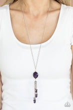 Load image into Gallery viewer, Fringe Flavor Purple Necklace