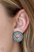 Load image into Gallery viewer, Spun Out of Shimmer Multi Clip On Earrings