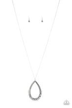 Load image into Gallery viewer, Big Ticket Twinkle Silver Necklace