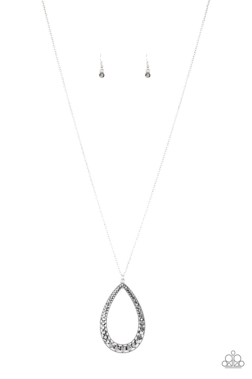 Big Ticket Twinkle Silver Necklace