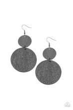 Load image into Gallery viewer, Status Cymbal Black Earrings