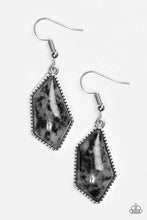 Load image into Gallery viewer, Eye of the Tigress Black Earrings