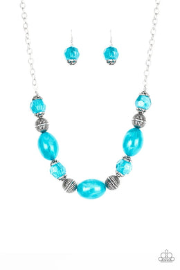 Ice Melt Blue Necklace