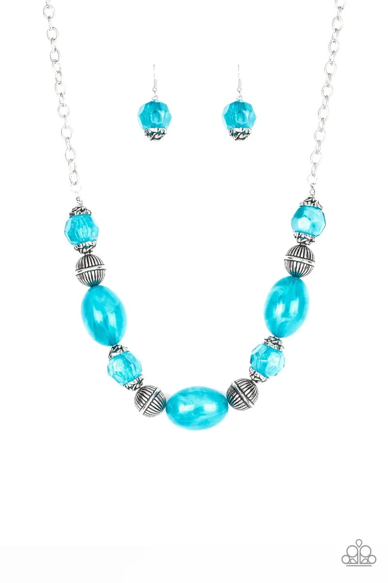 Ice Melt Blue Necklace