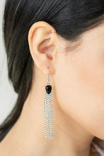 Load image into Gallery viewer, Drop Dead Dainty Black Earrings