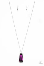 Load image into Gallery viewer, Empire State Elegance Purple Necklace