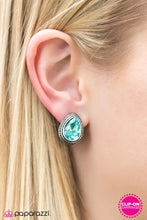 Load image into Gallery viewer, Master of Refined Arts Blue Clip On Earrings