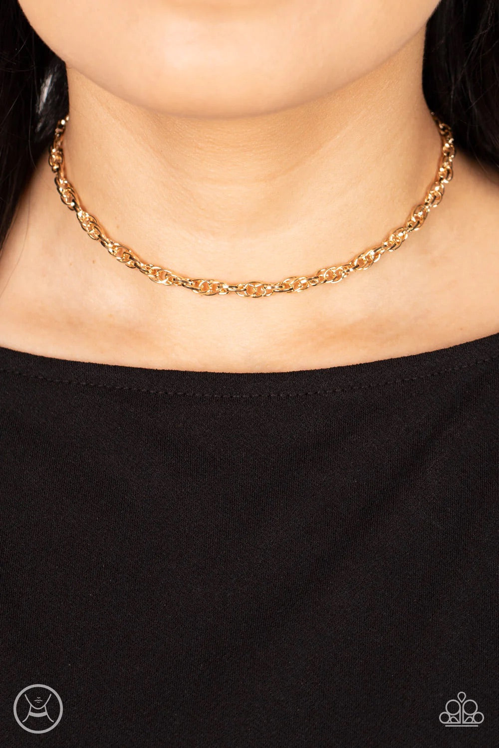 Urban Underdog Gold Choker
