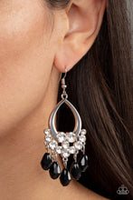 Load image into Gallery viewer, Famous Fashionista Black Earrings