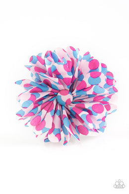 Tea Party Posh Multi/Pink Hair Clip