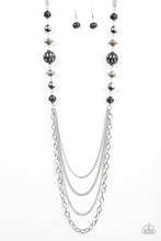 Load image into Gallery viewer, Balloon Ride Black Necklace