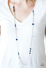 Load image into Gallery viewer, I Stil-etto Believe! Blue Necklace