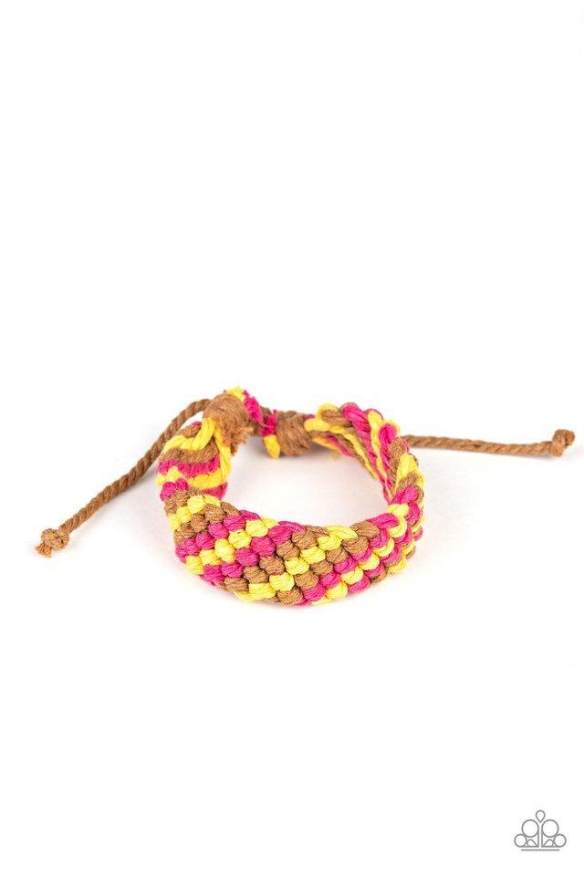 Weave No Trace Pink Urban Bracelet