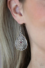 Load image into Gallery viewer, Paradise Picnic Red Earrings