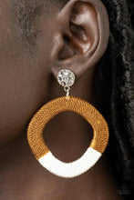 Load image into Gallery viewer, That’s a Wraparound Brown Post Earrings