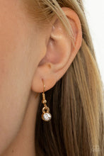 Load image into Gallery viewer, Spiraling Sparkle Gold Necklace