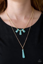 Load image into Gallery viewer, Basic Groundwork Blue Necklace