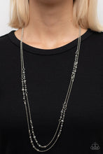 Load image into Gallery viewer, Petitely Prismatic Silver Necklace