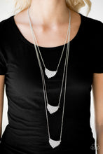 Load image into Gallery viewer, Uphill Battle Silver Necklace