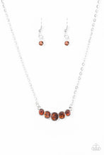 Load image into Gallery viewer, Speaking of Sparkle Brown Necklace
