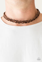 Load image into Gallery viewer, Track Tracker Brown Urban Necklace