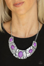 Load image into Gallery viewer, Ruler in Favor Purple Necklace