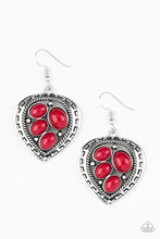 Load image into Gallery viewer, Wild Heart Wonder Red Earrings