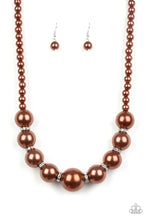 Load image into Gallery viewer, SoHo Socialite Brown Necklace