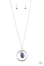 Load image into Gallery viewer, Zion Zen Purple Necklae