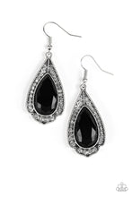 Load image into Gallery viewer, Superstar Stardom Black Earrings