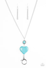 Load image into Gallery viewer, Cold Cold Heart Blue Lanyard