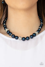 Load image into Gallery viewer, Rich Girl Refinement Blue Necklace