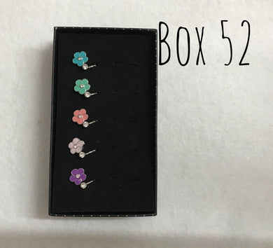 Starlet Shimmer Flower w/wrap Gem Box 52