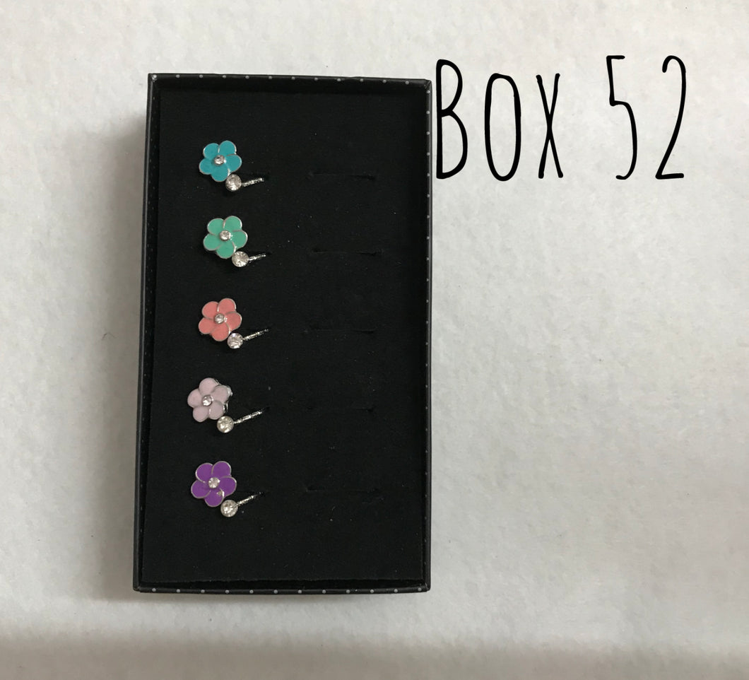 Starlet Shimmer Flower w/wrap Gem Box 52