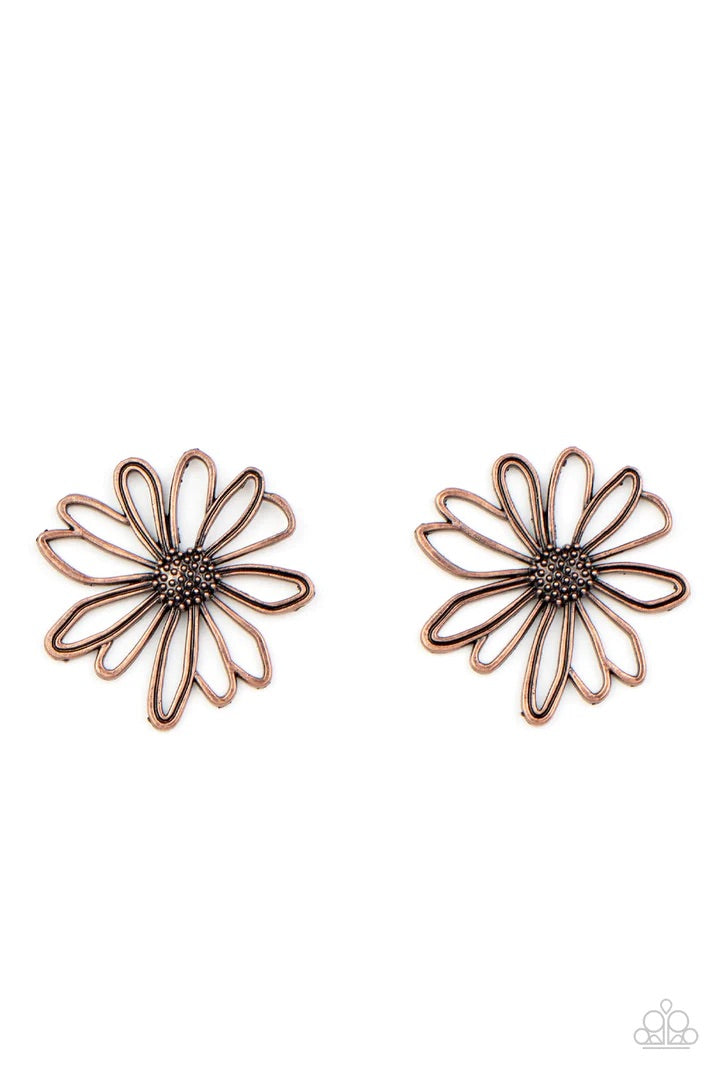 Artisan Arbor Copper Post Earrings