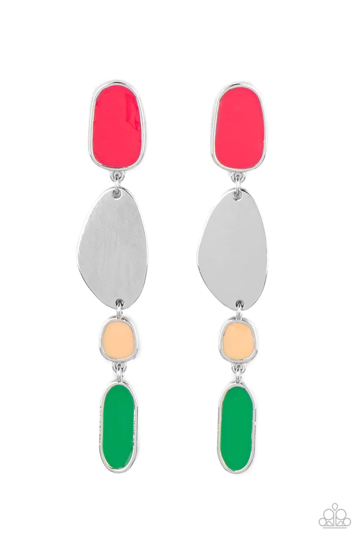 Deco by Design Multi Post Earrings