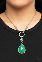 Load image into Gallery viewer, Valley Girl Glamour Green Necklace
