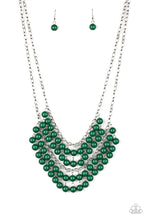 Load image into Gallery viewer, Bubbly Boardwalk Green Necklace