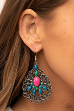 Load image into Gallery viewer, Peacock Prance Multi Earrings