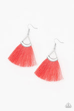 Load image into Gallery viewer, Tassel Tuesdays Orange Earrings