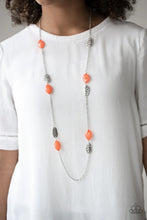 Load image into Gallery viewer, Beachfront Beauty Orange Necklace