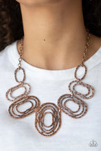 Load image into Gallery viewer, Empress Impressions Copper Necklace