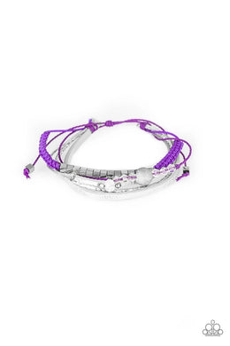 Take A Space Walk Purple Urban Bracelet